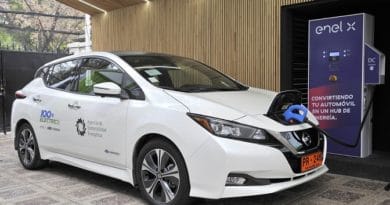 Nissan participa en la primera instalación de un sistema de carga bidireccional en Latinoamérica Nissan participa en la primera instalación de un sistema de carga bidireccional en Latinoamérica
